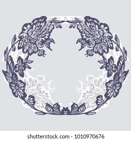 Background with vintage lace