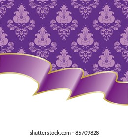 background from violet band and seamless