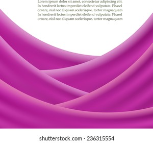 Background with violet waves