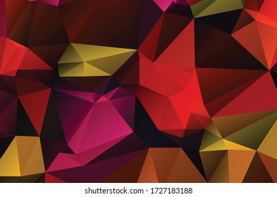 Background vivid in the style of Cubism. Color Wallpapers