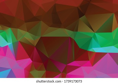 Background vivid in the style of Cubism. Color Wallpapers