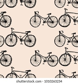 background of the walking bicycles