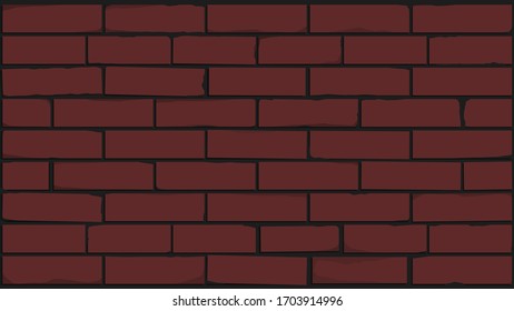 the background is a wall of old red brick 