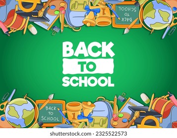 Background wallpaper back to school theme