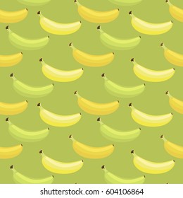 Background wallpaper with bananas. Vector illustration