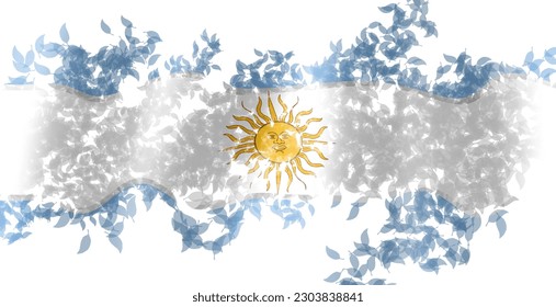 Fondo de pantalla bendera Argentina con muchos estilos 