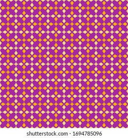 Background wallpaper with colorful geometric pattern. Textile design texture. Vector.