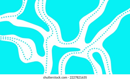 Background or wallpaper designs with liquid blue patterns are suitable for banners, posters, and others