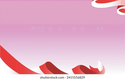 Background or wallpaper with flat style, suitable for presentation. Abstract business background template purole and bow lines. Simple blank background corporate geometric. Minimalist empty wallpaper.