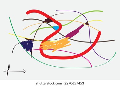 BACKGROUND WALLPAPER FULL OF COLORFUL LINES