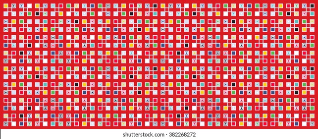 background wallpaper illustration color squares decorative simple modern abstract art