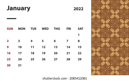 background wallpaper layout calendar office time diary 2022 new year template icon logo pattern day month style diary flat design element black vintage business season number date sunday element white