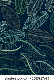 Background wallpaper leaf vector illustration design