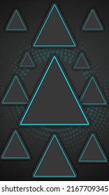 fondo de pantalla con un concepto moderno que combina los colores azul cielo.
