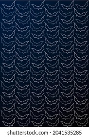Background wallpaper with multiple bats.