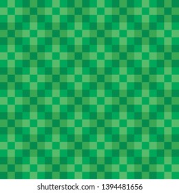 background wallpaper pattern square motif green sarung textils -  book cover - vector