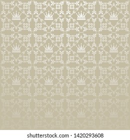 background | wallpaper in royal style | vector illustration