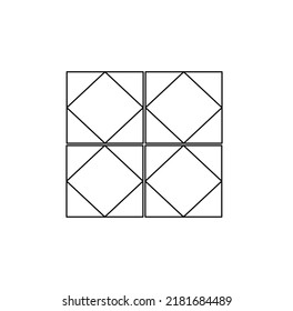 Hintergrund-Tapete und nahtlose Kunstwerke, Vektorgrafik-Quadrat-Design einzeln auf einem trendigen Design für schöne Baumwollmuster bunte Stoffpapiere und Schafe