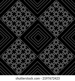 Background wallpaper and seamless artwork illustration texture of vector graphic line design isolated flat trendy design for cotton beautiful pattern colorful fabric flowers style paper craft sheet 
