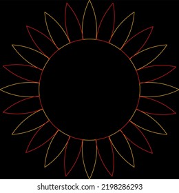 Papel de fondo y ilustración de arte sin fisuras textura de diseño de línea gráfica vectorial diseño aislado de moda plana para algodón bonito patrón de tela colorida estilo flores papel hoja de artesanía 