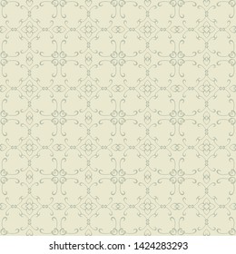 background wallpaper seamless pattern in vintage style for your design. Vector image