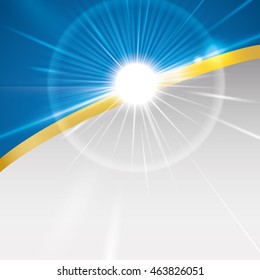 background wallpaper shiny blue striped icon. Colorfull  illustration. Vector graphic