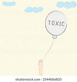 The background and wallpaper show how to disarm and deal with toxic people. 