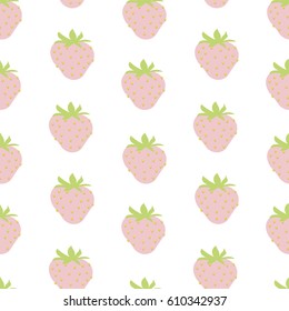 Background wallpaper with strawberries