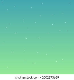 Background Wallpaper Sunset Sky With Stars  Green Turquoise  Vector Design