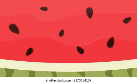 Background wallpaper watermelon with bright seeds