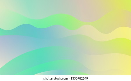 Background for Wallpaper, Web Design, Brochure, Visit Card. Vector wave pattern. Colorful geometric background. Gradient.