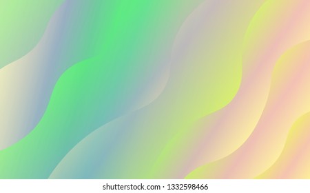 Background for Wallpaper, Web Design, Brochure, Visit Card. Vector wave pattern. Colorful geometric background. Gradient.