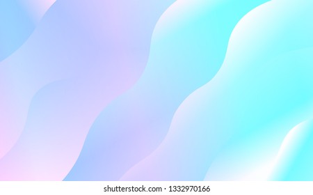 Background for Wallpaper, Web Design, Brochure, Visit Card. Vector wave pattern. Colorful geometric background. Gradient.