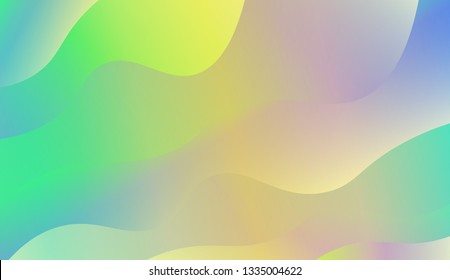 Background for Wallpaper, Web Design, Brochure, Visit Card. Vector wave pattern. Colorful geometric background. Gradient.