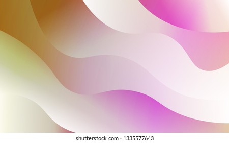 Background for Wallpaper, Web Design, Brochure, Visit Card. Vector wave pattern. Colorful geometric background. Gradient.