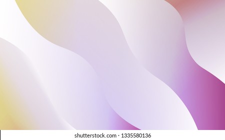 Background for Wallpaper, Web Design, Brochure, Visit Card. Vector wave pattern. Colorful geometric background. Gradient.