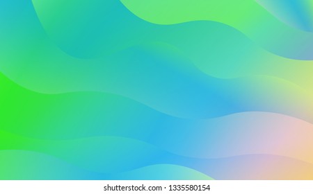 Background for Wallpaper, Web Design, Brochure, Visit Card. Vector wave pattern. Colorful geometric background. Gradient