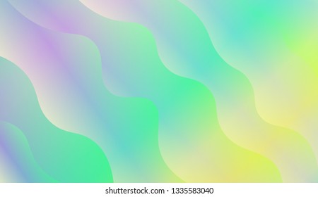 Background for Wallpaper, Web Design, Brochure, Visit Card. Vector wave pattern. Colorful geometric background. Gradient.