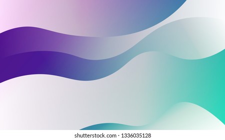 Background for Wallpaper, Web Design, Brochure, Visit Card. Vector wave pattern. Colorful geometric background. Gradient.