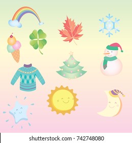 Background wallpaper winter Christmas