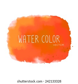 Background water color - Vector