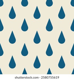 Background water drop blue unique design pattern