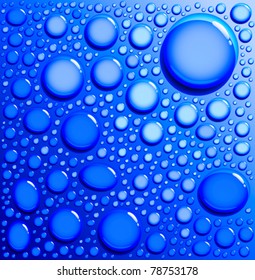 background with water drops