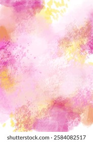 background, watercolor background, watercolor background pink yelow