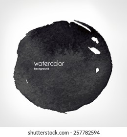 background with Watercolor splash in vector