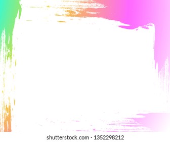 Background watercolor strokes vector