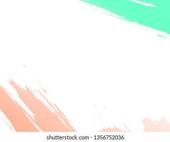 Background watercolor strokes vector