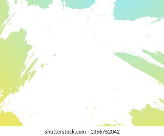 Background watercolor strokes vector