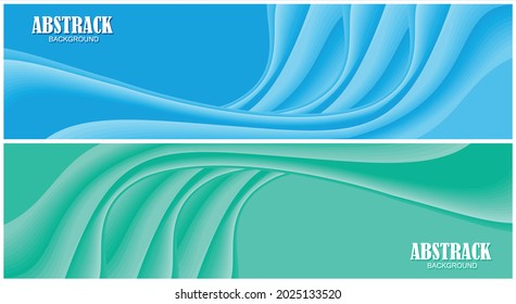 Background Wave Abstract Vector Suitnable For Banner