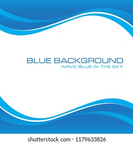 Background Wave Blue 